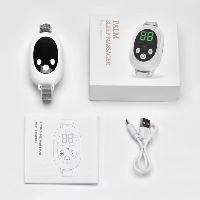 Dual Modes with 20 Intensity Levels – Intelligent Sleep Aid for Anxiety Relief, Neurological Support, Insomnia Management, and Relaxation