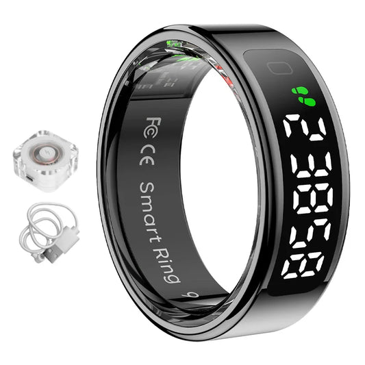 Qring R11 Smart Ring 2025 with Gesture Control Ring Man Waterproof Connected Remote Control Smartring Electric Touches Ring