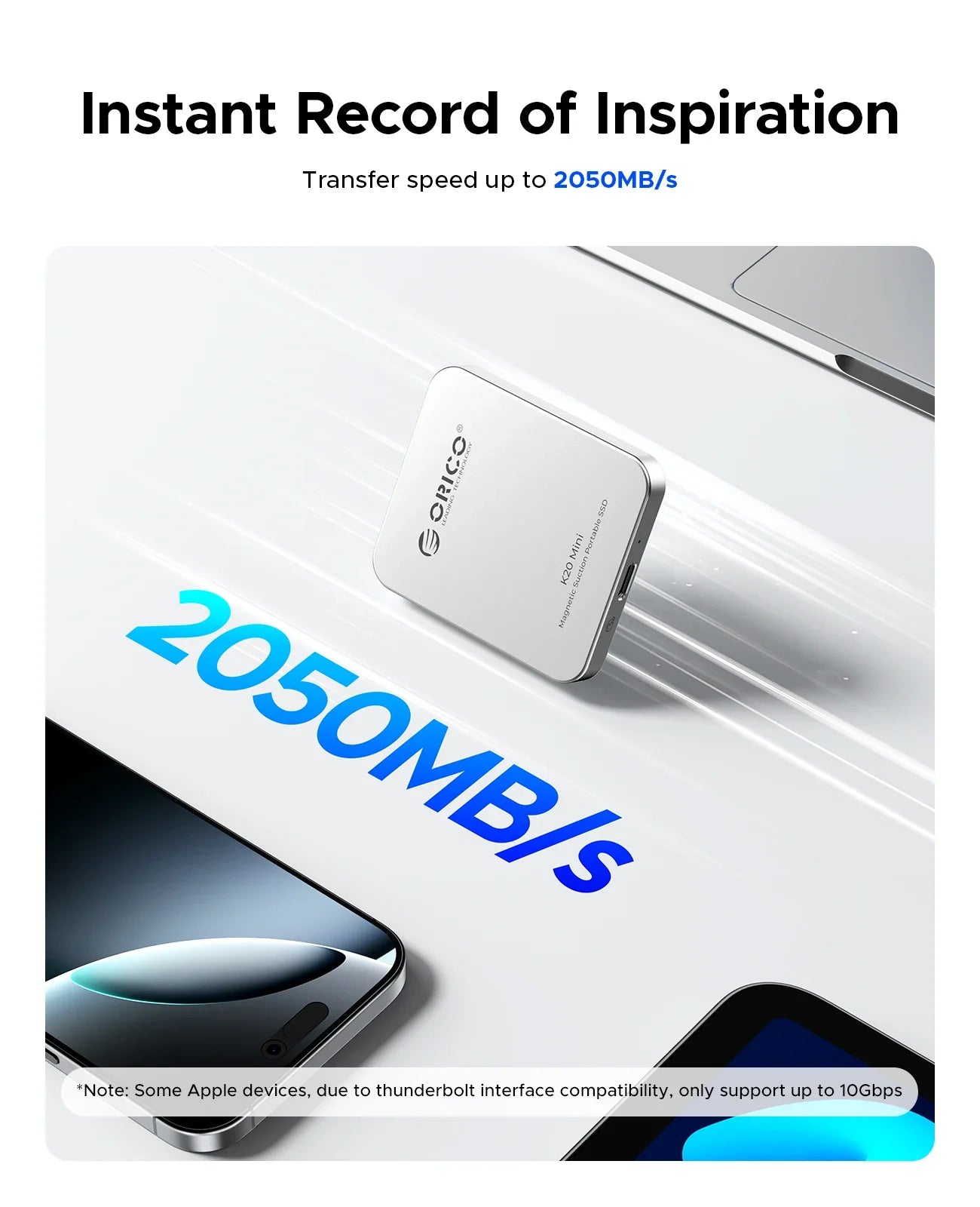 Portable Mini Lightweight Phone Hard Drive (No More Inefficient Storage)