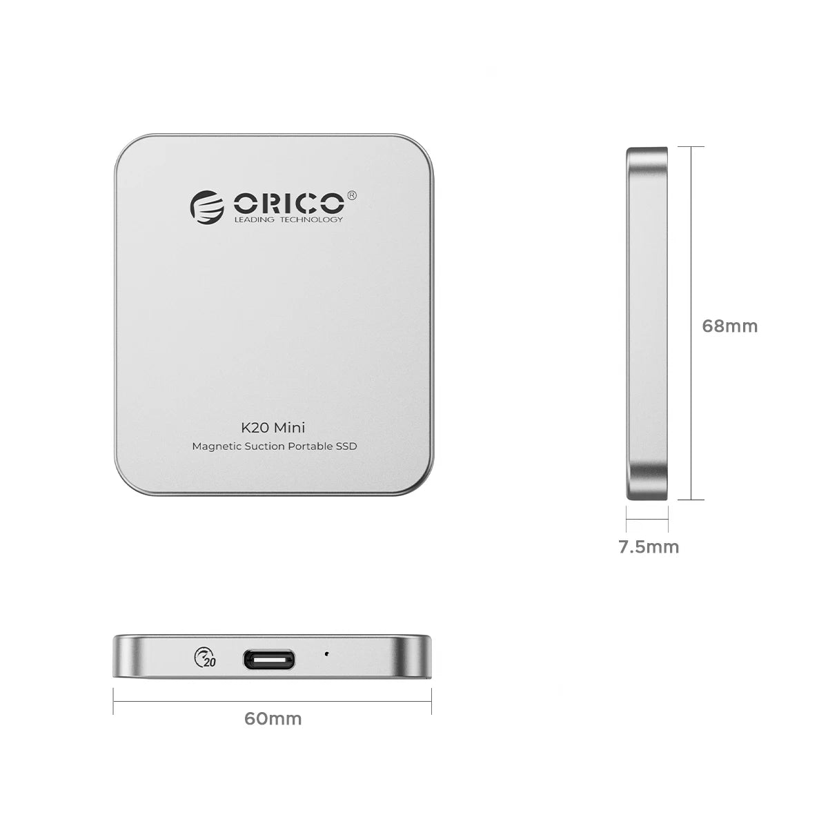 Portable Mini Lightweight Phone Hard Drive (No More Inefficient Storage)