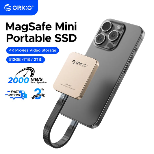 Portable Mini Lightweight Phone Hard Drive (No More Inefficient Storage)