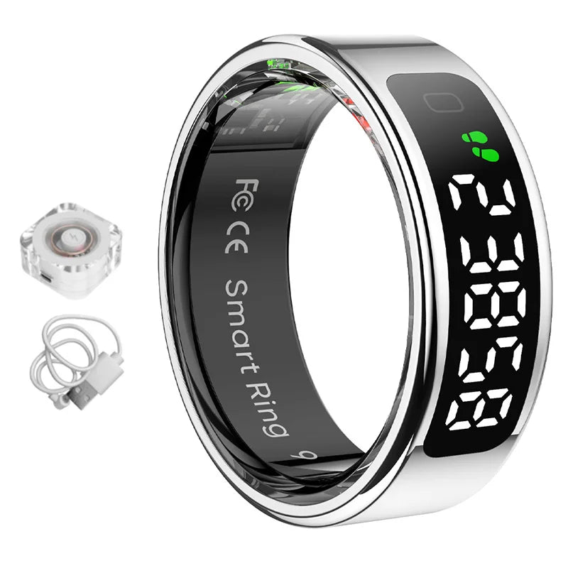 Qring R11 Smart Ring 2025 with Gesture Control Ring Man Waterproof Connected Remote Control Smartring Electric Touches Ring