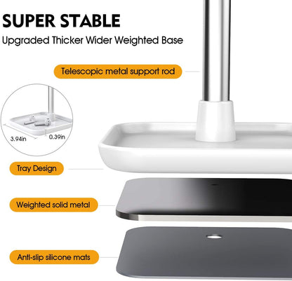 Adjustable Phone & Tablet Stand: Stable, Ergonomic & User-Friendly