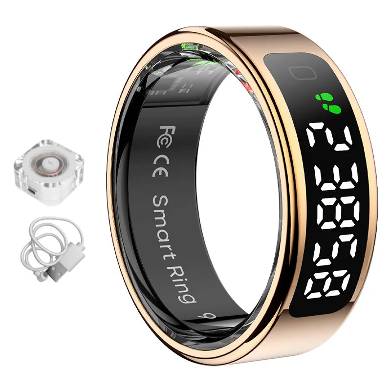 Qring R11 Smart Ring 2025 with Gesture Control Ring Man Waterproof Connected Remote Control Smartring Electric Touches Ring